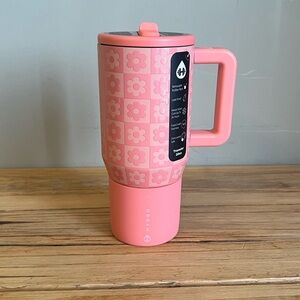 HydroJug Traveler Daisy Checkers 20 oz Tumbler